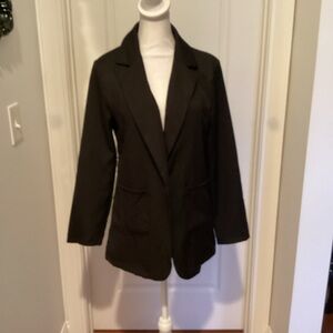 Elegant Black Lined Blazer